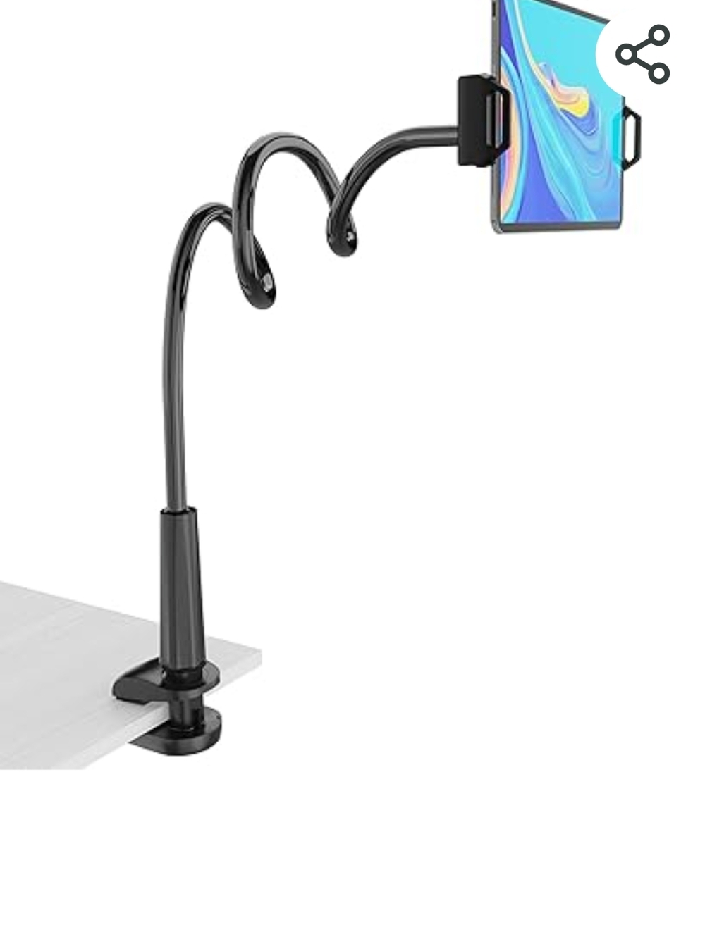 4.7-13 Inch Tablets, Gooseneck Tablet Holder For Bed (42)